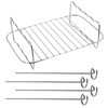 SPARES2GO Grill Shelf Racks compatible with Ninja Foodi AF300 AF400