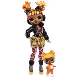 L.O.L. Surprise! O.M.G. Winter Chill Missy Meow Fashion Doll & Baby Cat Doll with 25 Surprises
