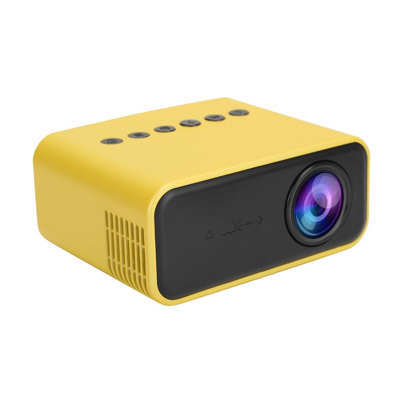 YT500 Mini Projector Portable Movie Projector with Audio and Video/USB/Memory