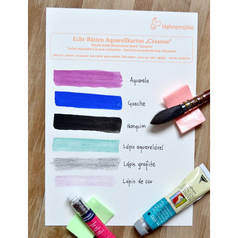 Aquarellblock Cézanne" matt 300g/m², 24x32cm, 10Blatt"
