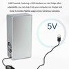 Mini Fridge, 2 Can Portable Refrigerator, 9 X 5 X
