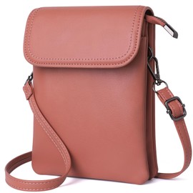 KUKOO Crossbody Bags for Women Small Cell Phone Purse Wallet Handbag Leather Bag with Adjustable Shoulder Strap