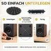 Oehlbach Shock Absorber - High Quality Vibration Damper for Subwoofer,