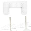 PIAOLGYI Replacement Shelf Set for IKEA Milsbo Glass-Door Cabinet, Horseshoe