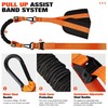 CHERAINTI Pull Up Assistance Bands 375lbs Heavy Duty 5 Stackable