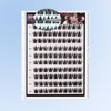 Self Adhesive Lashes, 100Pcs Self Adhesive Eyelash Clusters, Wispy C-curly