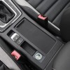 KOLOME Car Centre Console Drinks Cover Sliding Blind for Golf