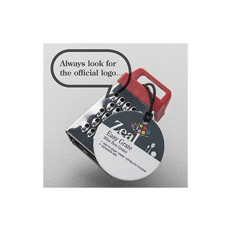 Zeal H64R Mini Grater, Red