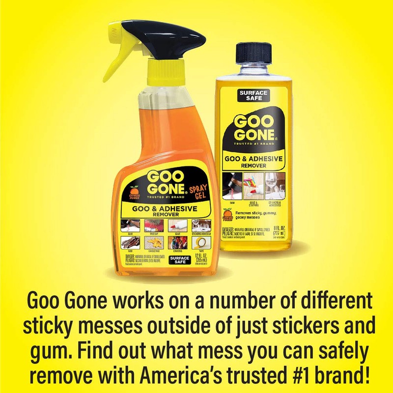 Goo Gone Pro Power Adhesive Remover - 8 Ounce -