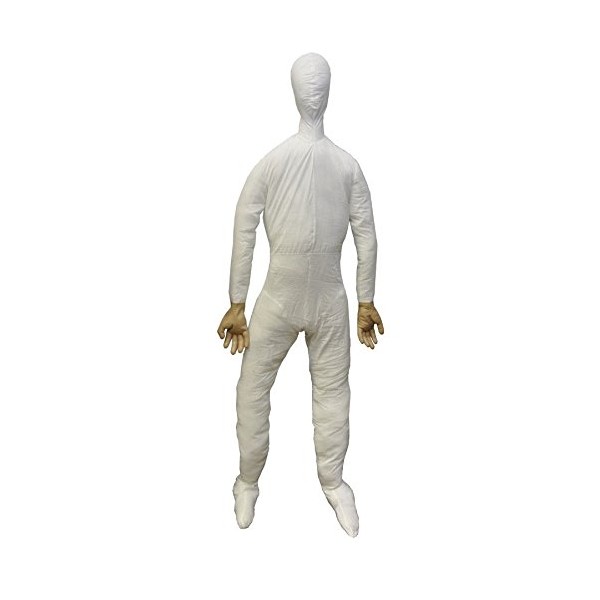 Lifesize Posable Dummy 6 Ft Full Size with Hands Haunted House Halloween Prop