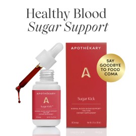 Sugar Cravings Support Herbal Liquid Drops, Plant Based Formula, Alcohol Free, Gluten Free, No Artificial Additives, Third Party Tested, Made in USA