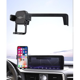Masergogo Car Phone Holder for 2020-2022 Lexus RX/RX Hybrid, 360° Rotation, 12.3 inch Screen Fixed Clip, Auto Accessories Navigation Bracket, Interior Decoration Mobile Phone Mount