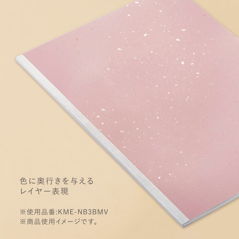Kokuyo KME-NB3BLGX2SET Notebook ME, 30 Sheets, Semi-B5, B Ruled, 0.2