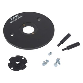 Trend Sub Base System with 2 Line Up Pins and Bush, Compatible with Multiple Routers for Routing Accuracy, GB/5