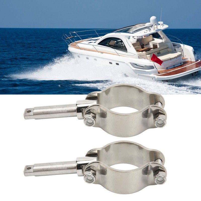 1 Pair Oar Lock Socket Side Mount 1 3/8in to