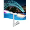Poolhacker Solar Pool Fountain with 10-Color Lights â€“ Auto Light