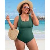 Charmo Plus Size Bathing Suit for Curvy Women One Piece