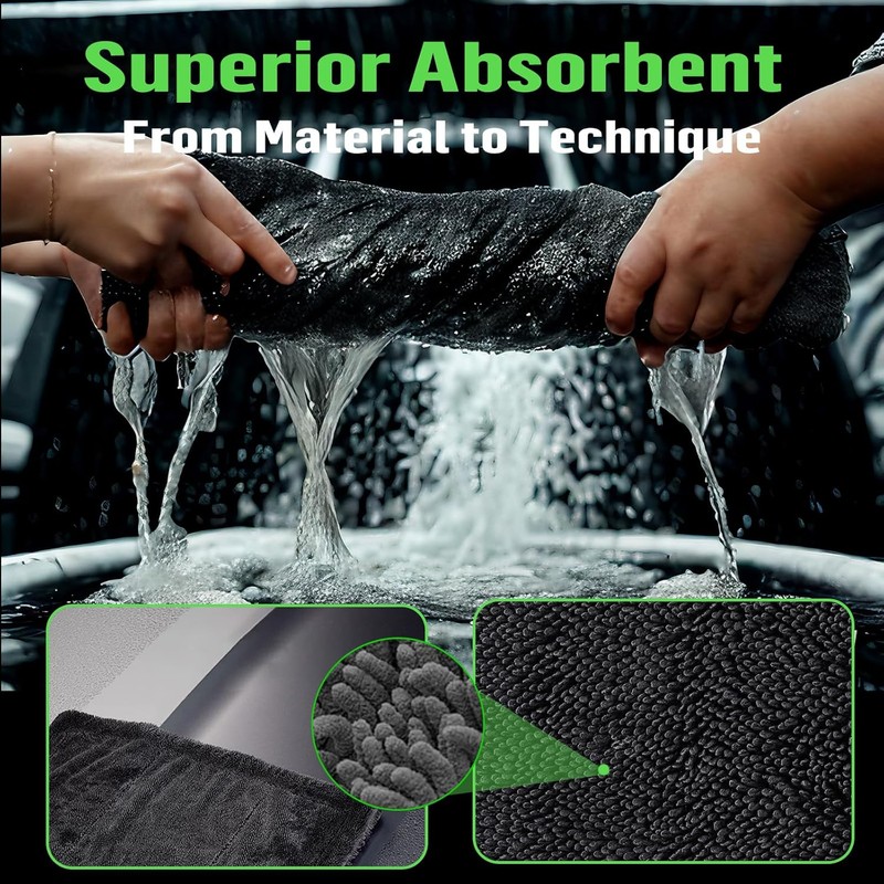 Bath Wipes Shower Cleaning Cloths, Premium Car Drying Towel |