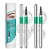 2PCS Microblading Eyebrow Pen, Waterproof, Long-Lasting Formula for Natural, Full