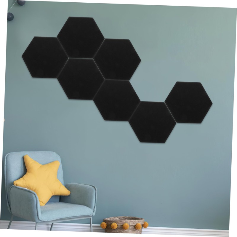 CORHAD Noise Dampening Panels 8 Pack Acoustic Soundproofing Felt Sound