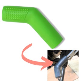 Motorcycle Gear Shift Universal Gear Cover Protector Boot Shoe Protection Dirt Punching Resistant Rubber Gear Pedal Cover Pad Non-slip Soft Rubber Universal (Green)