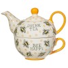 Sass & Belle Busy Bees Teapot for One