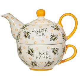 Sass & Belle Busy Bees Teapot for One