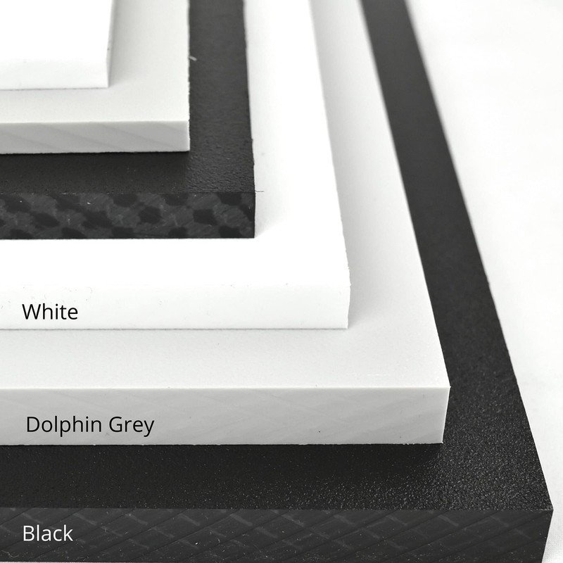 BuyPlastic White HDPE Boat Board, Marine Grade Plastic Sheet 1/2"