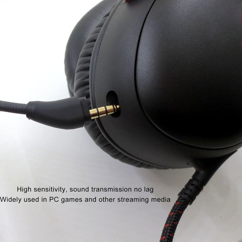 VBESTLIFE Replacement Game Microphone for Cloud III Gaming Headset, 3.5mm