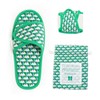 EUXTERPA Women Travel Slippers, Adjustable Ladies Slipper, Lightweight Easy Carry
