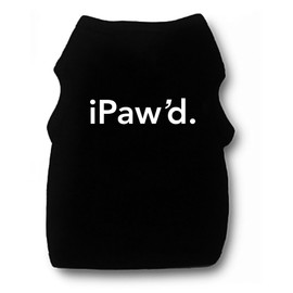 iStyle Originals iPaw'd Dog Shirt, Small, Black