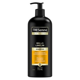 TRESemmé Shampoo Brillo Lamelar corrige las irregularidades de la fibra capilar dejando un cabello hidratado, suave y con efecto gloss instantáneo* 715 ml