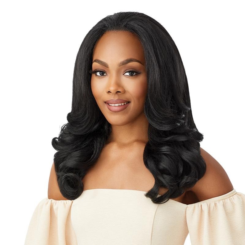 Outre Half Wig Quick Weave Neesha H301 - Color: 1B