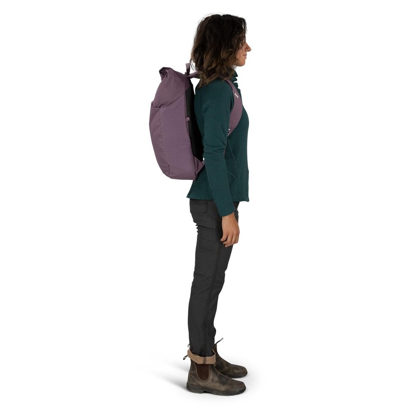 Osprey Arcane Roll Top Commuter Backpack, Purple Dusk Heather