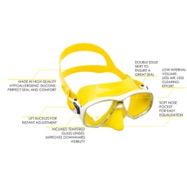 Cressi Marea Amarillo/Amarillo