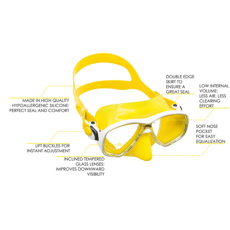 Cressi Marea Amarillo/Amarillo