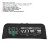 Carbon Fiber Style HUD HeadUp Display Slope Meter Overspeed Water