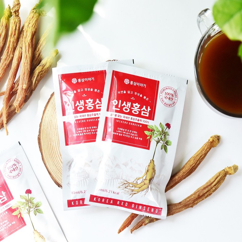 Hong Sam Story Life Ginseng 100% Korean Low-Temperature Aged Ginseng