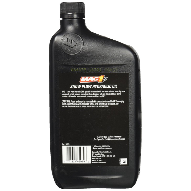 Mag 1 65979 Snow Plow Hydraulic Oil - 1 Quart