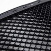 Glossy Black Mesh Front Hood Bumper Grill Grille Guard ABS