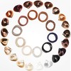 24 Pcs Light Ash Brown Crazy Bobble® Premium Non-Metal Hair