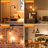 Decoaui E26 T10 LED Light Bulbs, 5 Inch Vintage Tubular