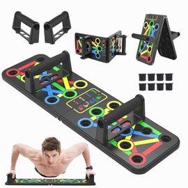 Push-up Board for Home Exercise, Multifunctional and Foldable Portable Strength Training Board, Ideal for Home Gym Enthusiasts, Designed for Men and Women.