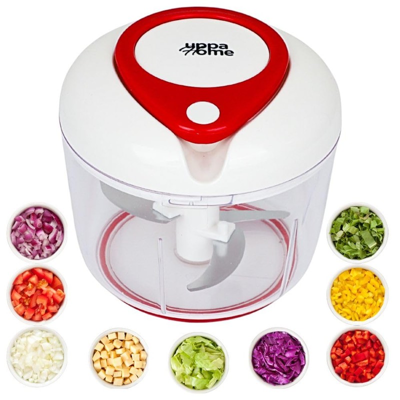 Easy String Pull Food Chopper | Manual Food Processor for