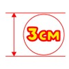 144 Star Maths - 30mm - Glossy Reward Stickers for