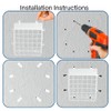 Picowe 2 Pack Dryer Vent Cover Outside, Outdoor Vent Cover