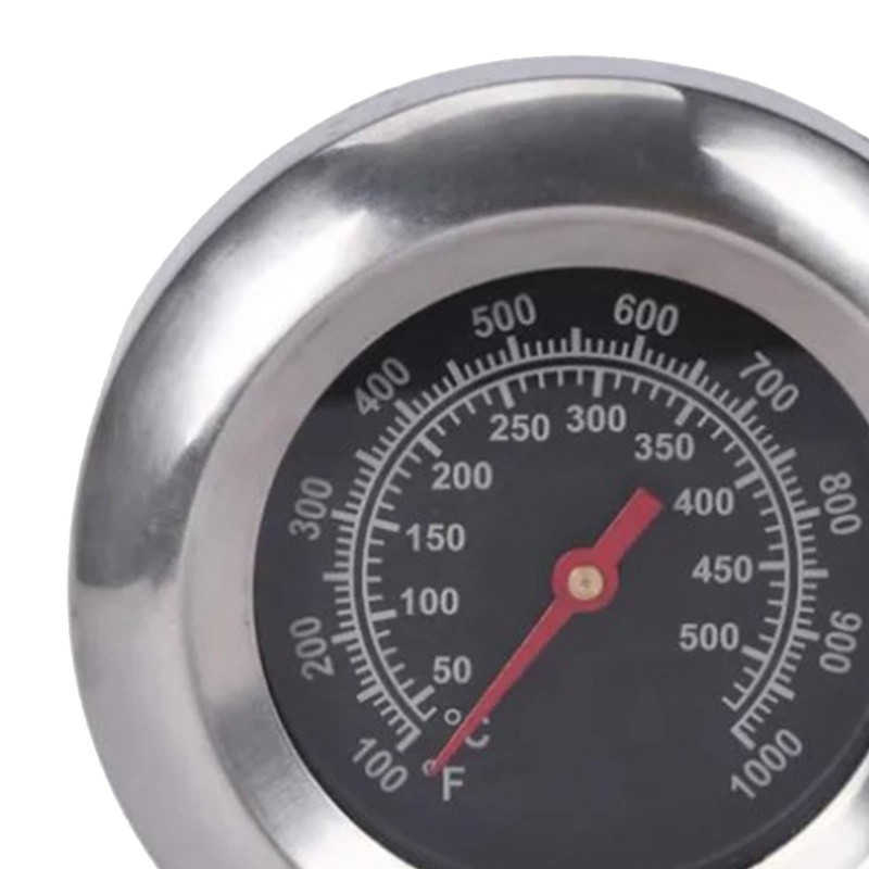 Grill Temperature Gauge High Accuracy Alloy Steel M10 Thread Clear