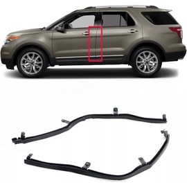 Geartronics For Ford Explorer 2011-2018 2019 Rear Door Front Weatherstrip Seal LH & RH Side