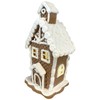 Gerson 7" H B/O Lighted Holiday Gingerbread House Set of