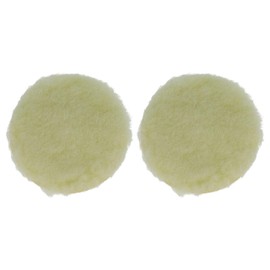 vhbw 2 x Polishing Sponge Compatible with Metabo SXE 3125, SXE 425 TurboTec Eccentric & Orbital Sander, 12.5 cm Working Diameter, 16 g, Beige